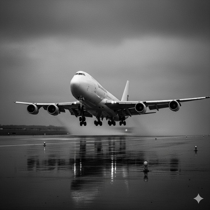 Boeing 747 takeoff